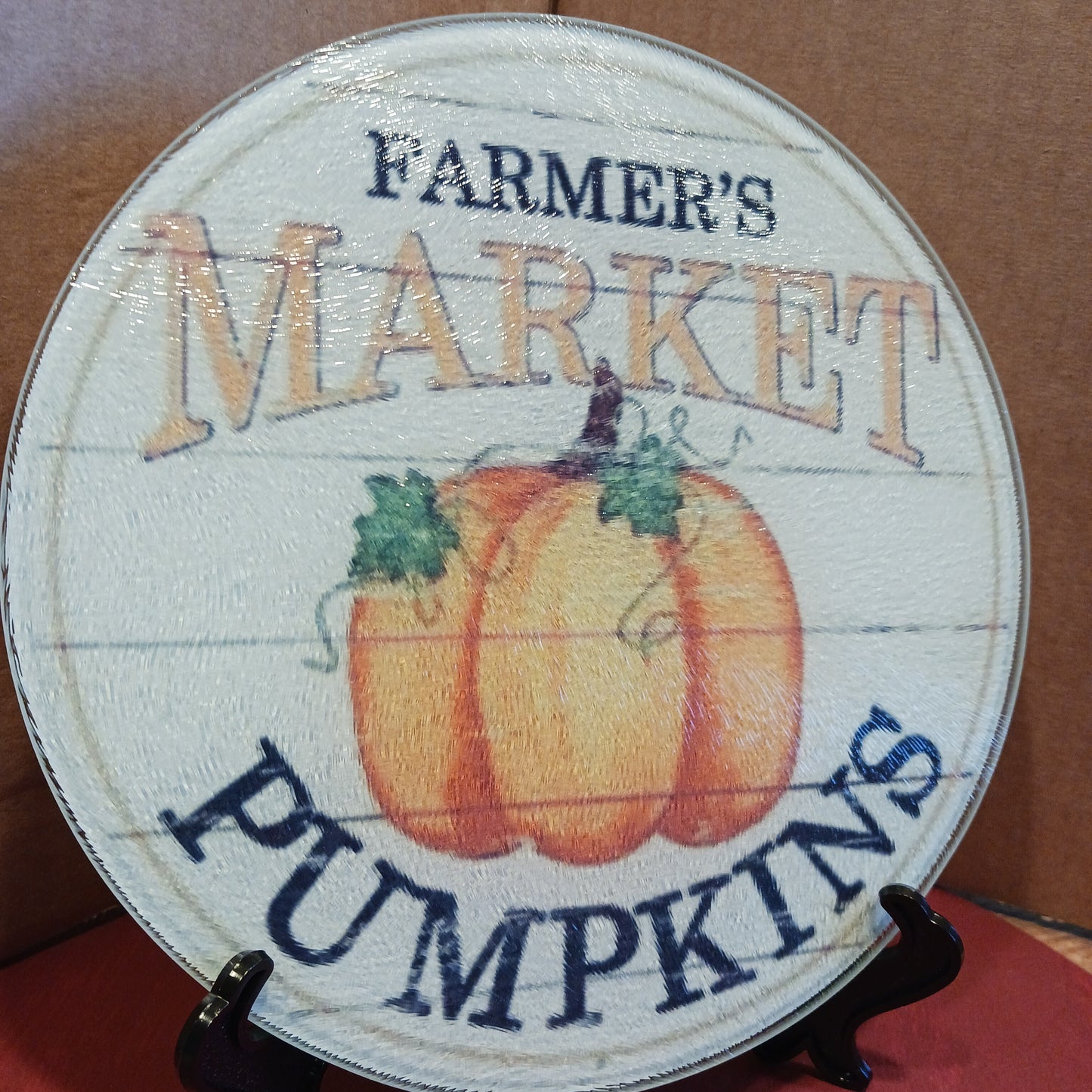 Farmers market pumpkins