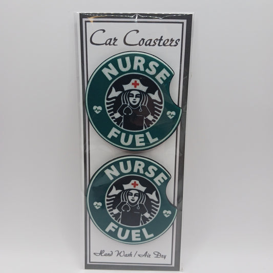 Nurse fuel car coasters