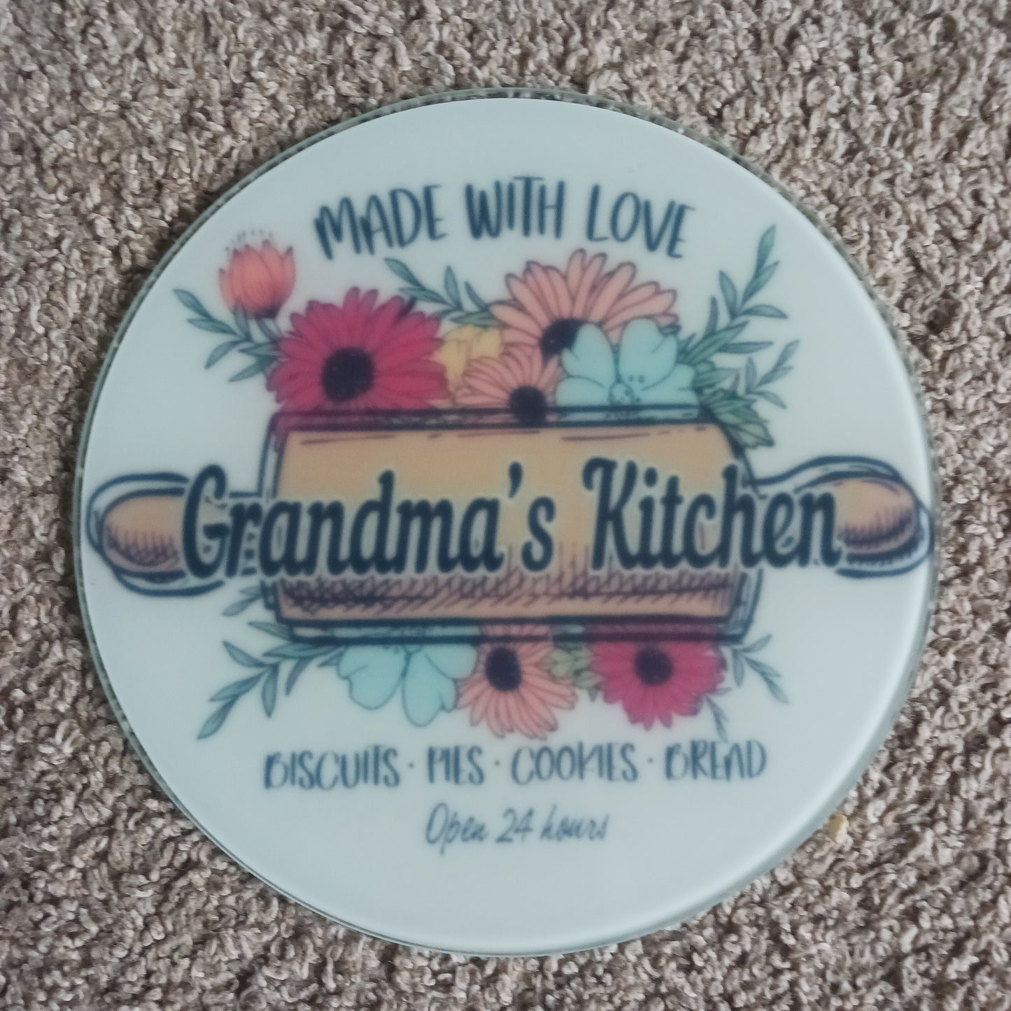 Grandma's kitchen cutting board