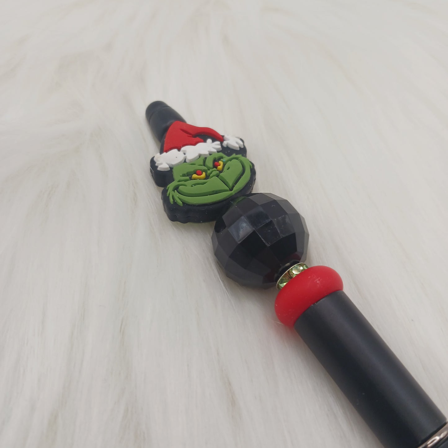 Green guy beaded pen