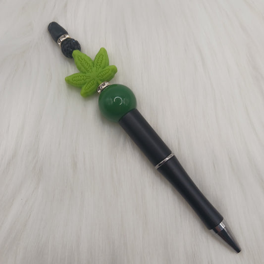 Smoker friendly beaded pen