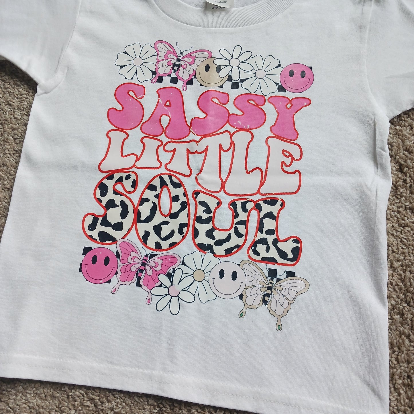 Sassy little soul girls T-shirt