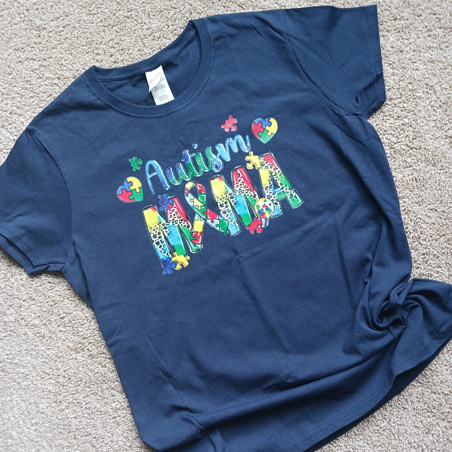 Autism Mama ladies Tshirt