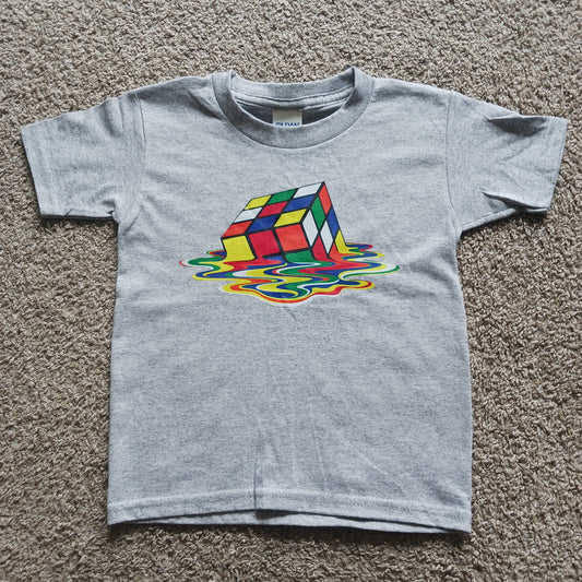 Colorful cube toddler Tshirt