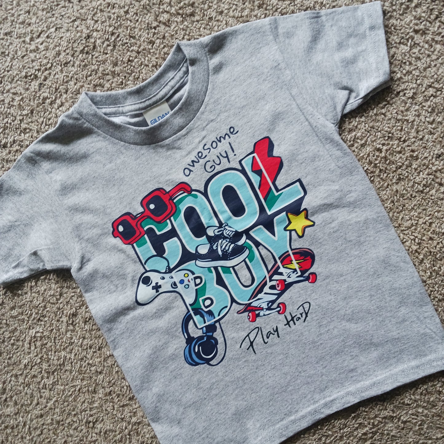 Cool Boy toddler Tshirt