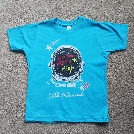 Dream high little astronaut kids T-shirt