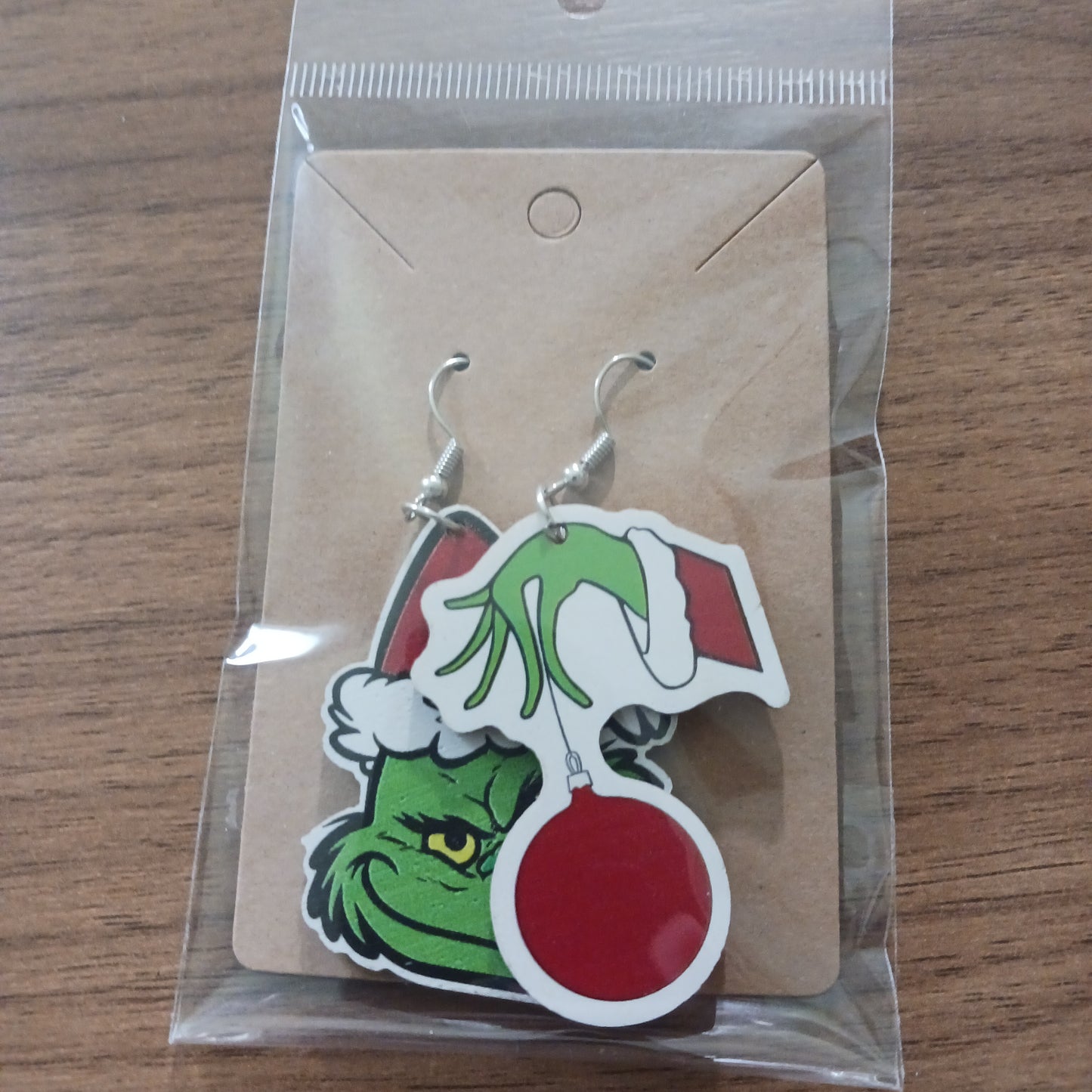 Green guy 2-in-1 earrings