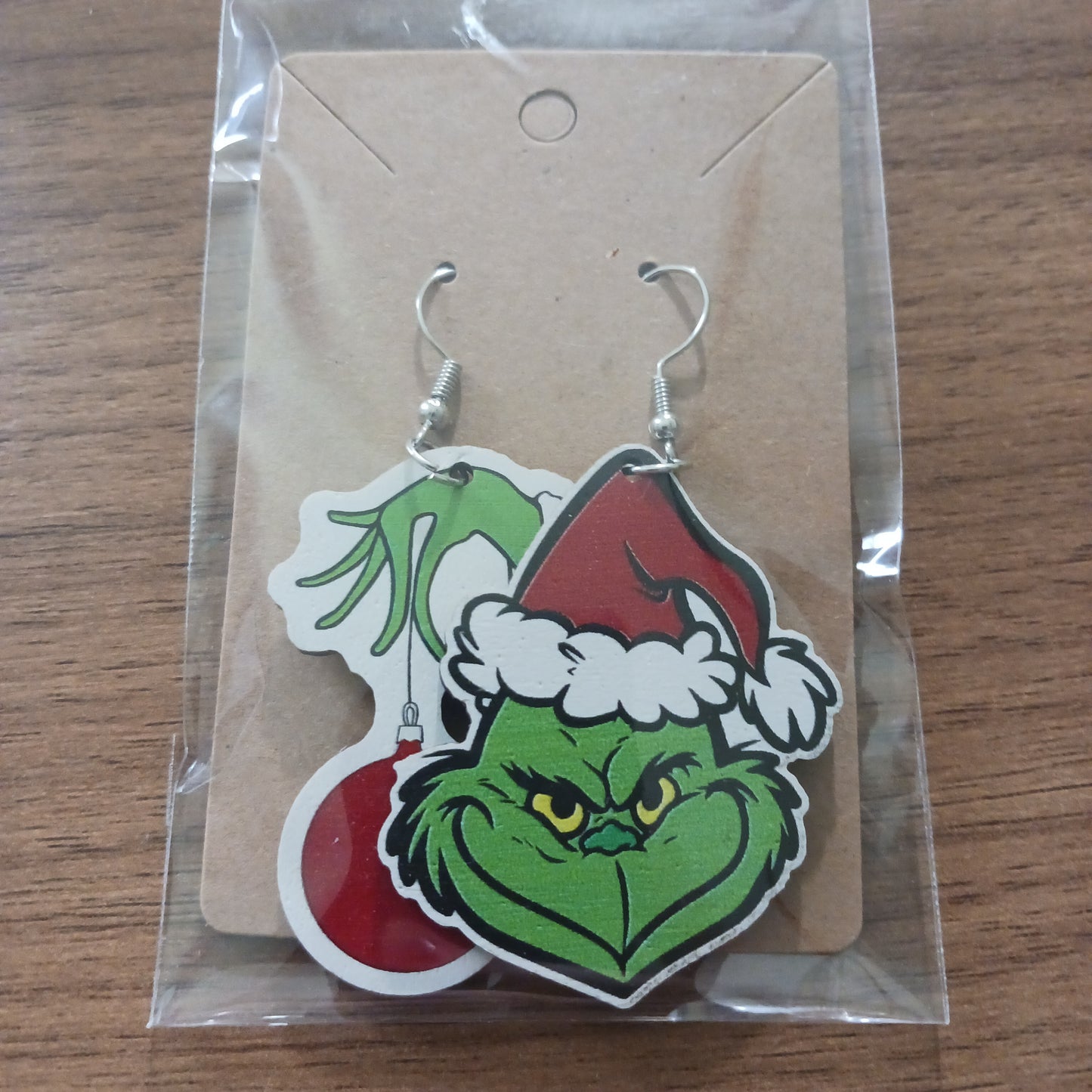 Green guy 2-in-1 earrings