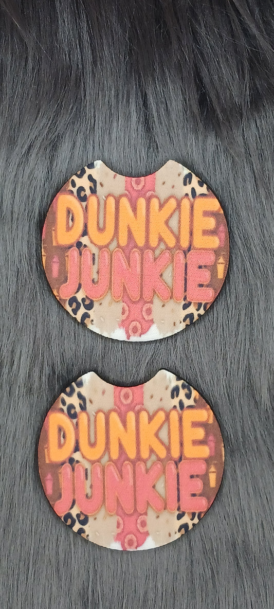 Dunk junk car coasters