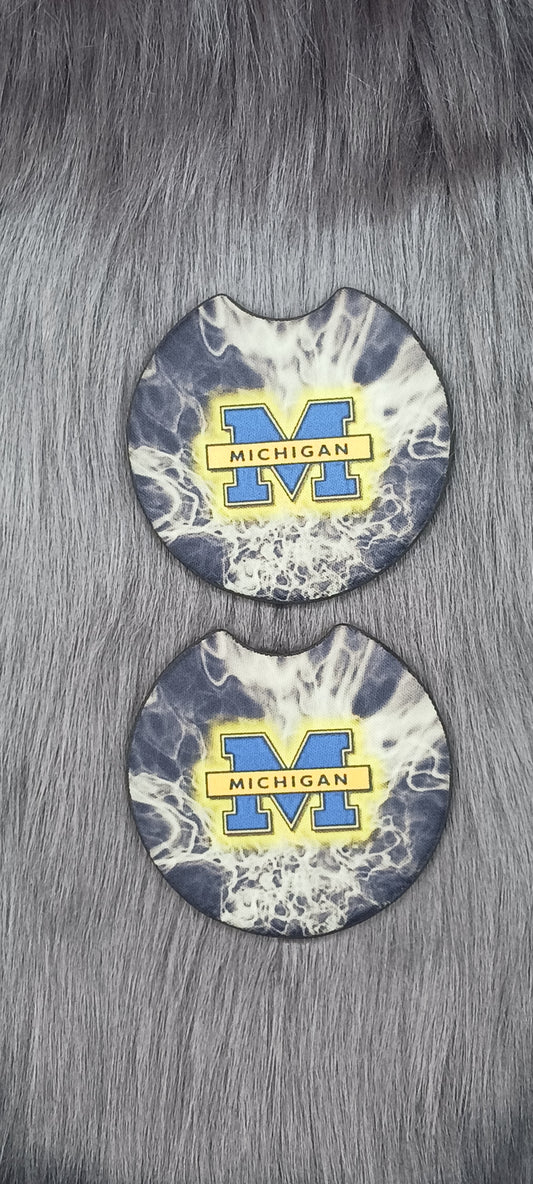 Michigan car coasters