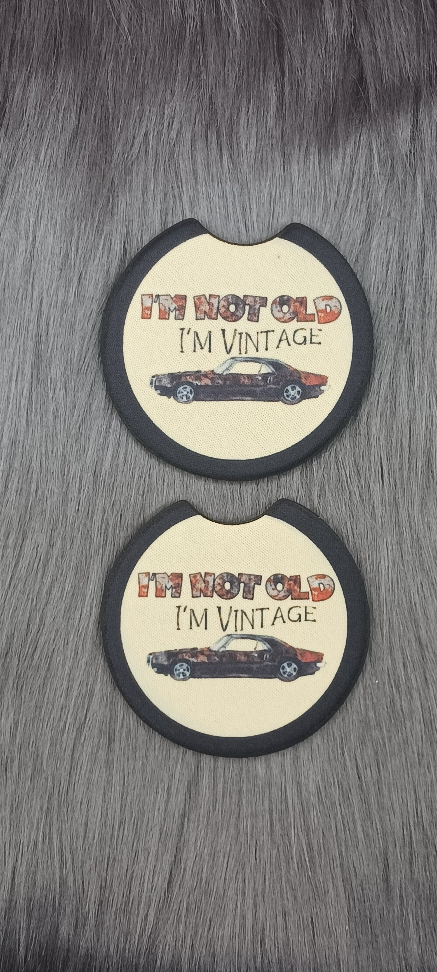 Vintage car coasters
