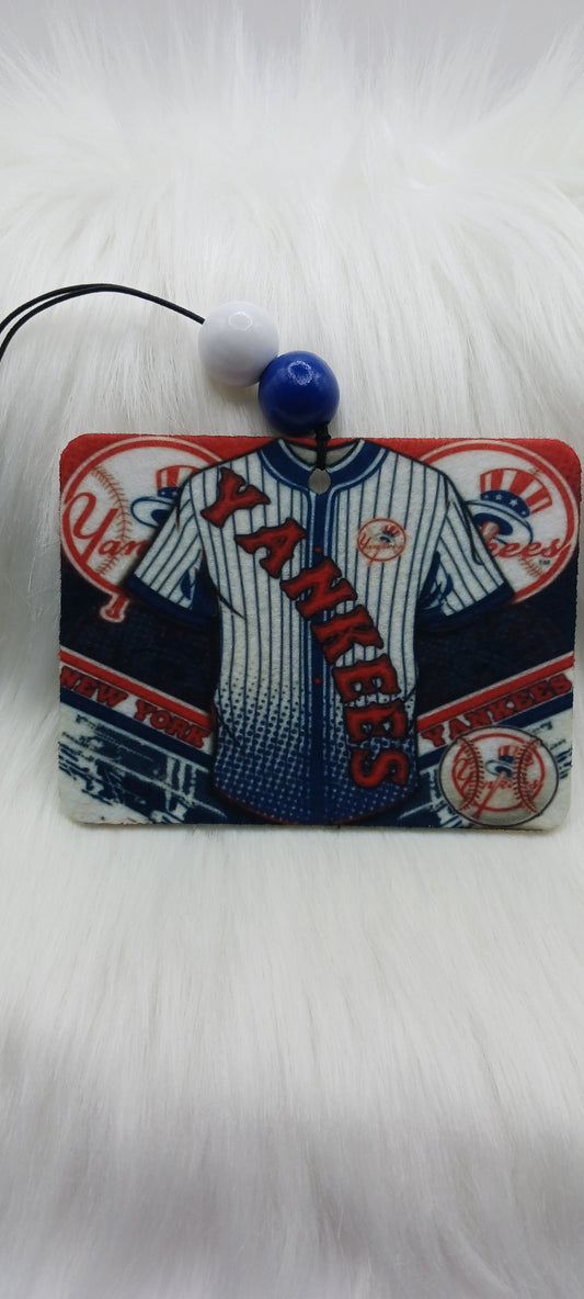 NY baseball felt freshener