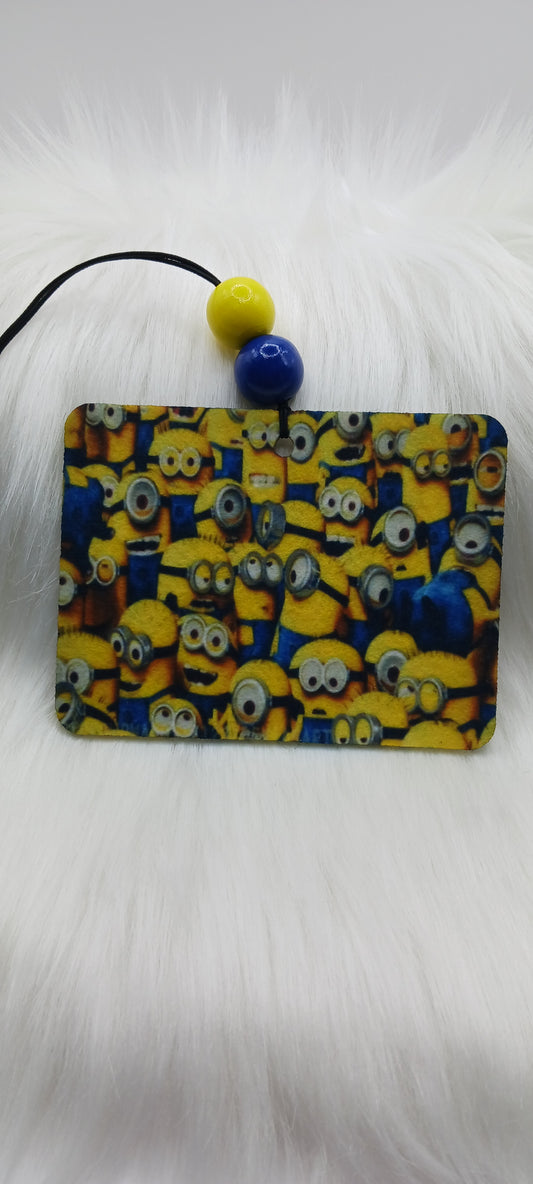 Despicable felt air freshener