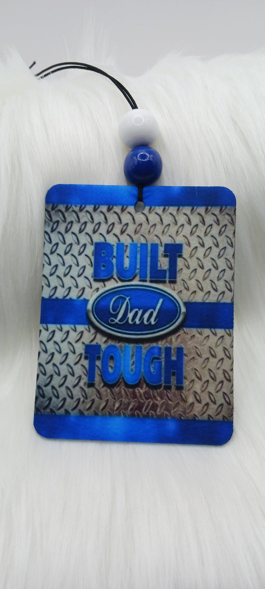 Built dad tough felt air freshener