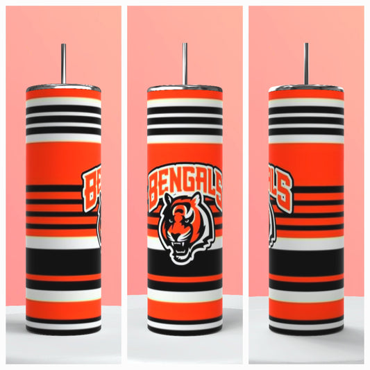 Ben gals football tumbler