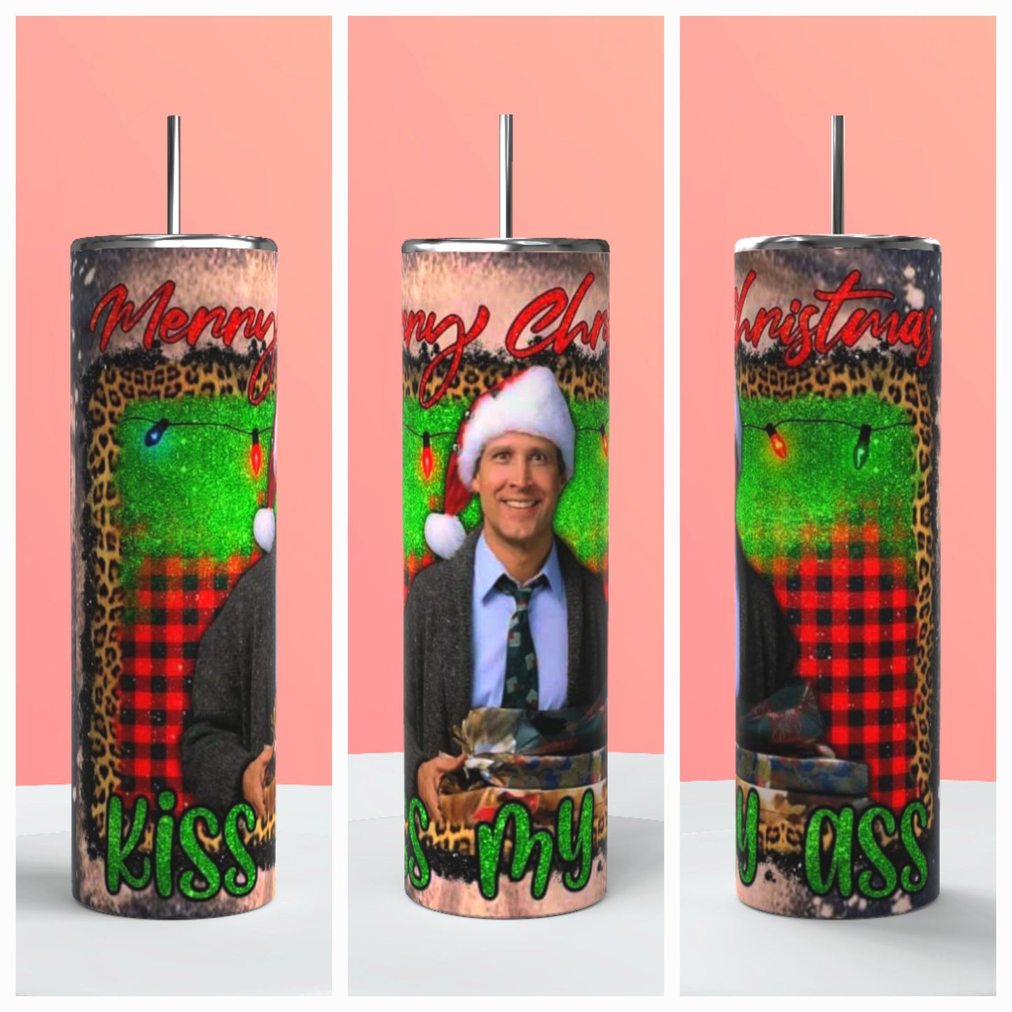 Kiss my a** Griswold tumbler