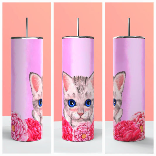 Kitty cat tumbler