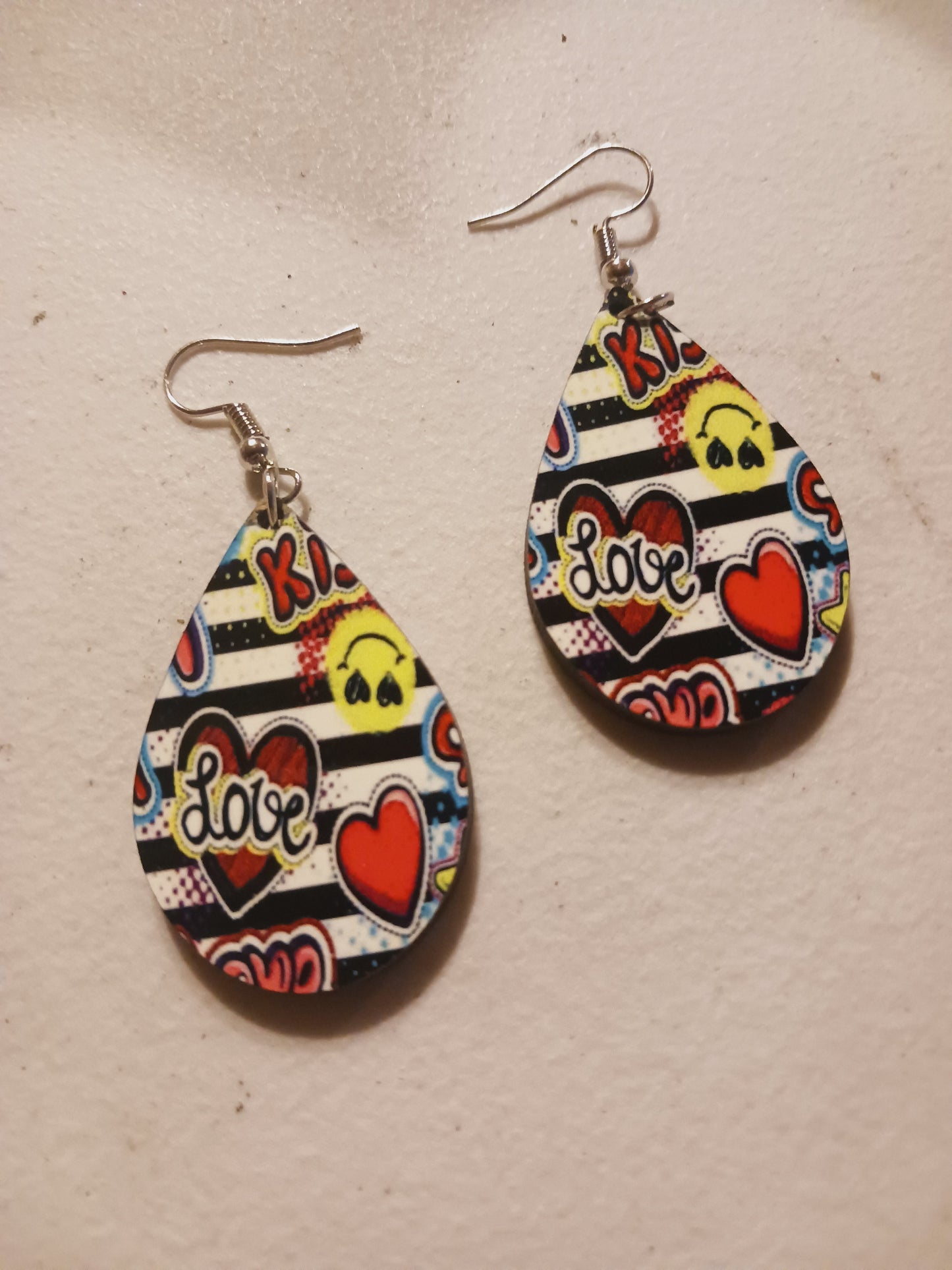 In love and be happy earrings