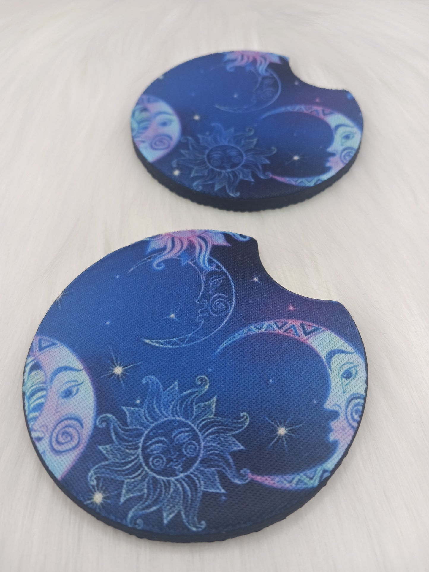 Starry sky car coasters