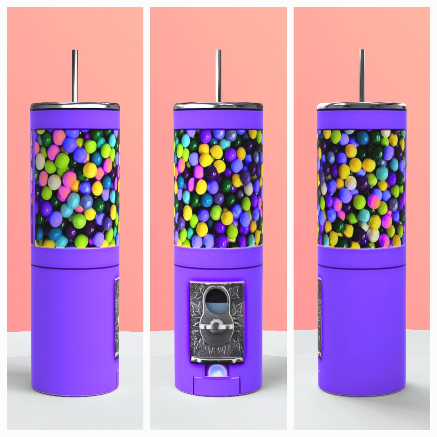 Bubblegum machine tumbler