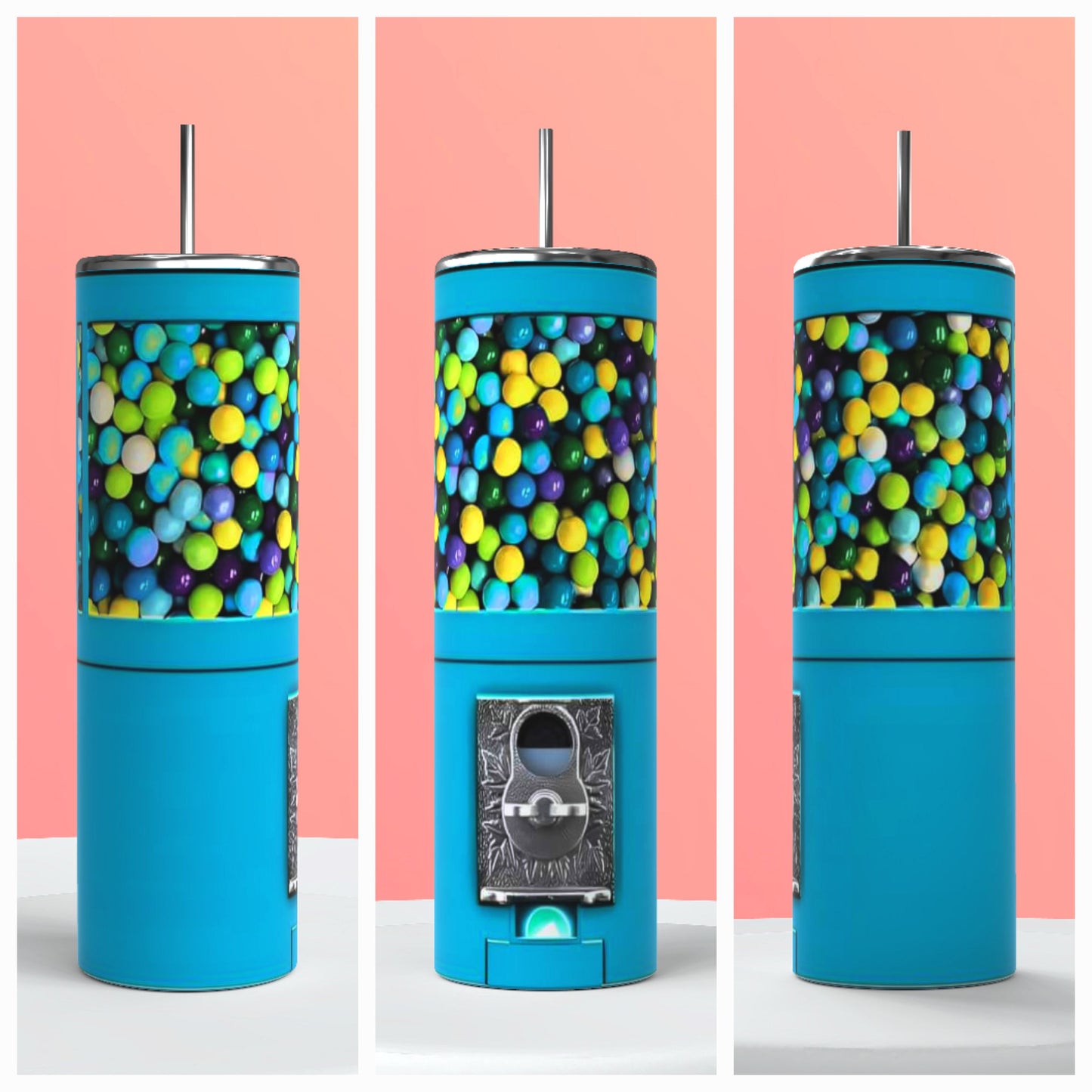 Bubblegum machine tumbler