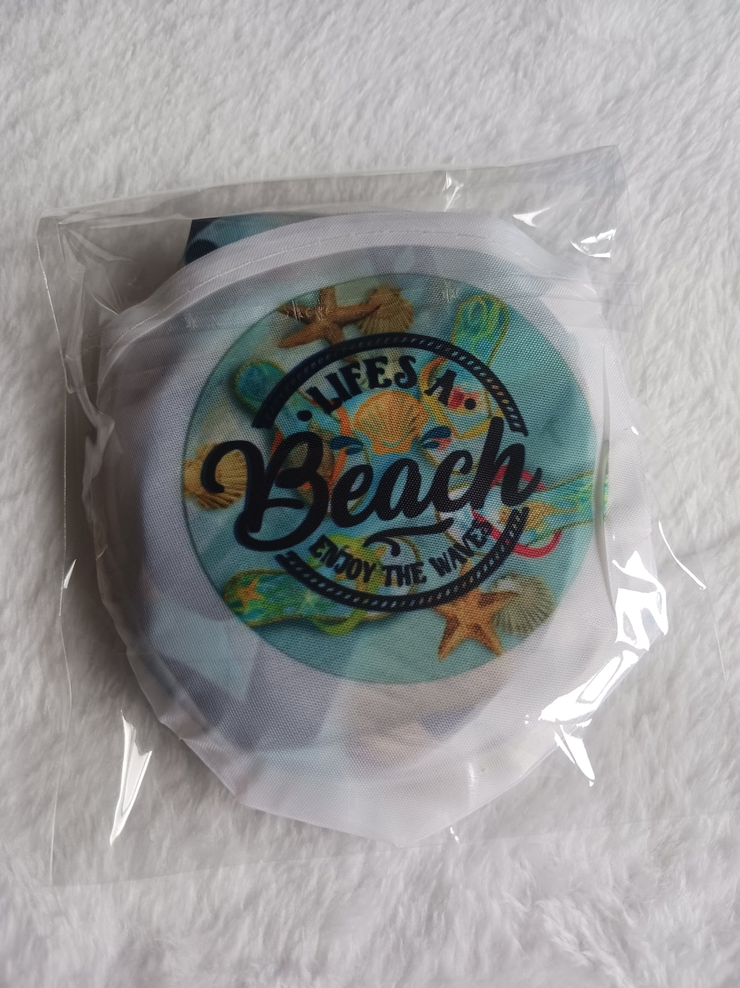 Life a beach flying disc