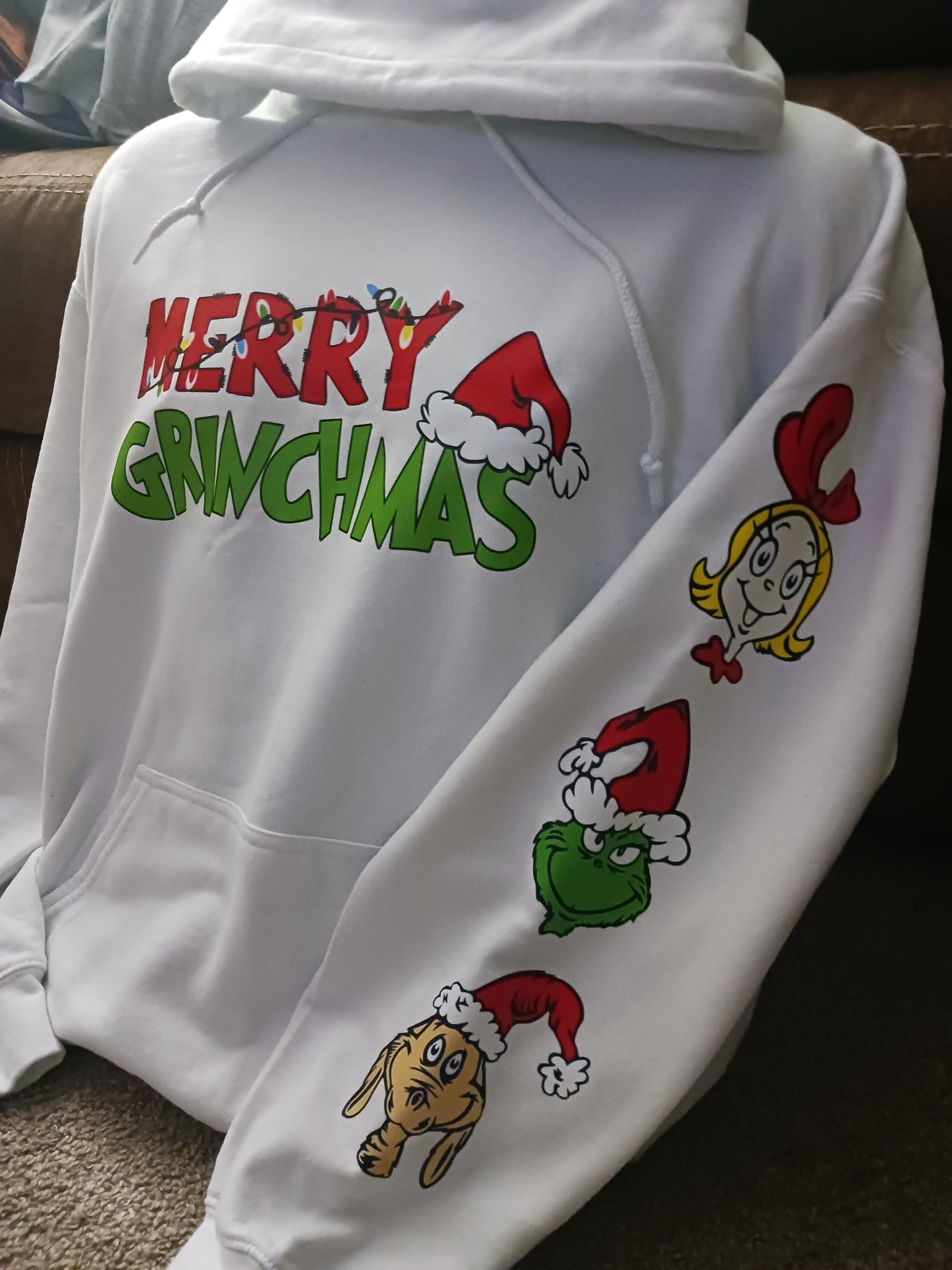 Merry grinchmas hoodie