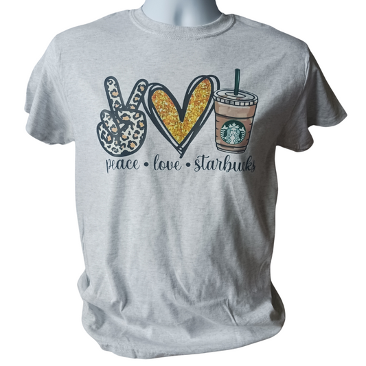 Peace love and bucks T-shirt
