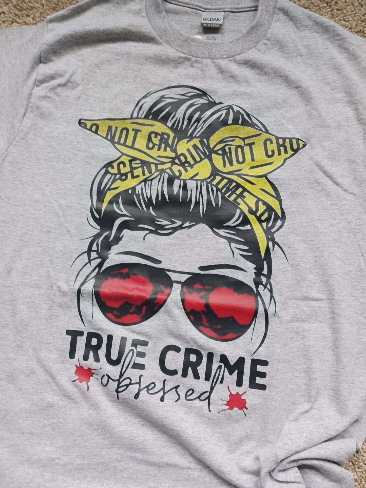 True crime obsessed T-shirt