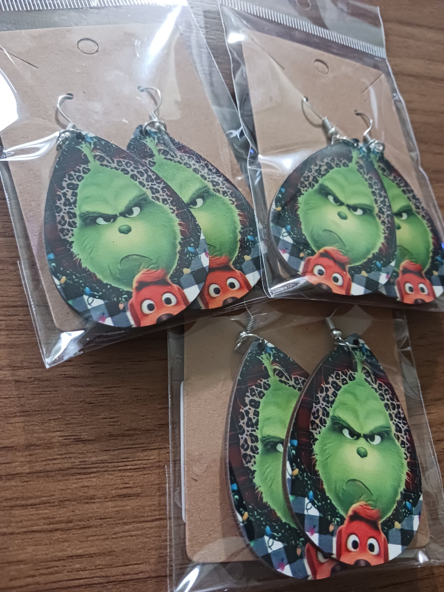 Green guy with Max earrings