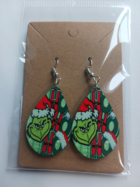 HoHoHo Christmas earrings