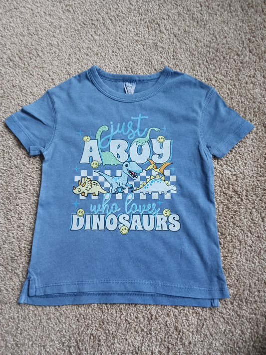 Blue Dinosaur T-shirt