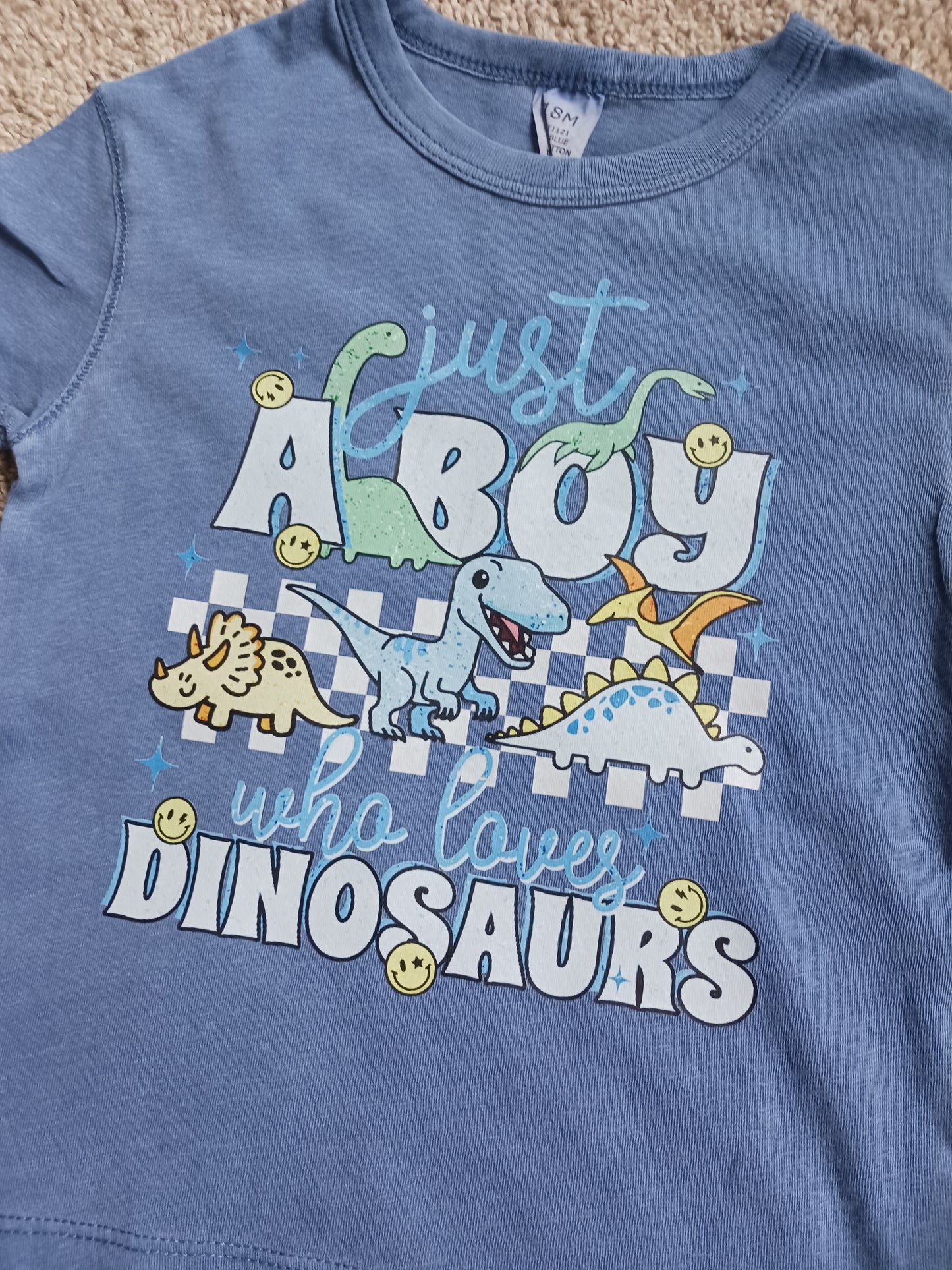 Blue Dinosaur T-shirt