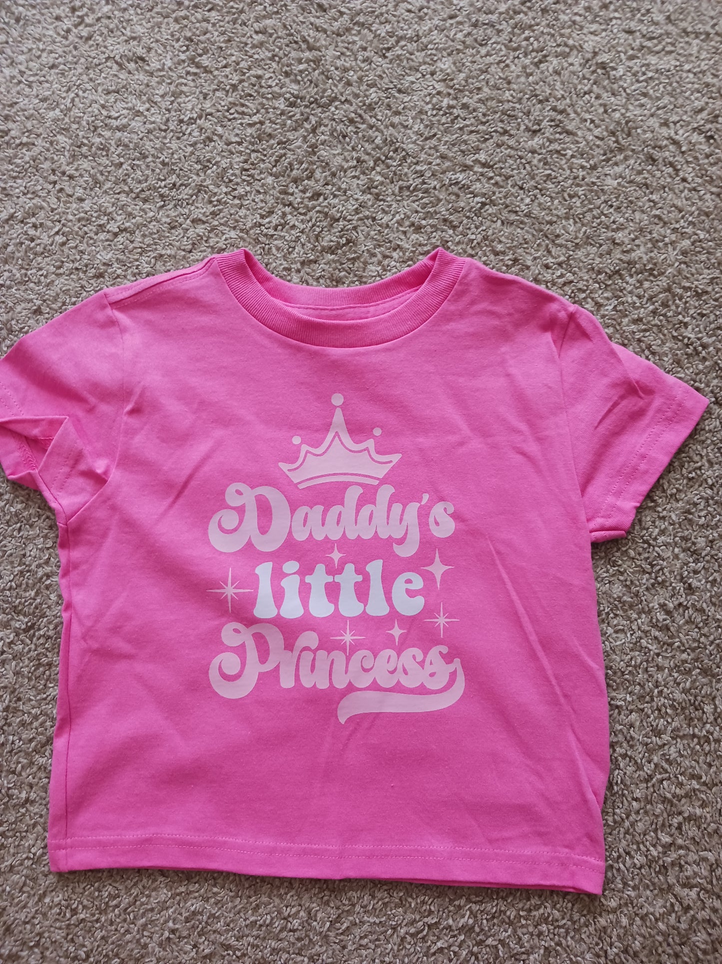 Daddy's little princess tshirt