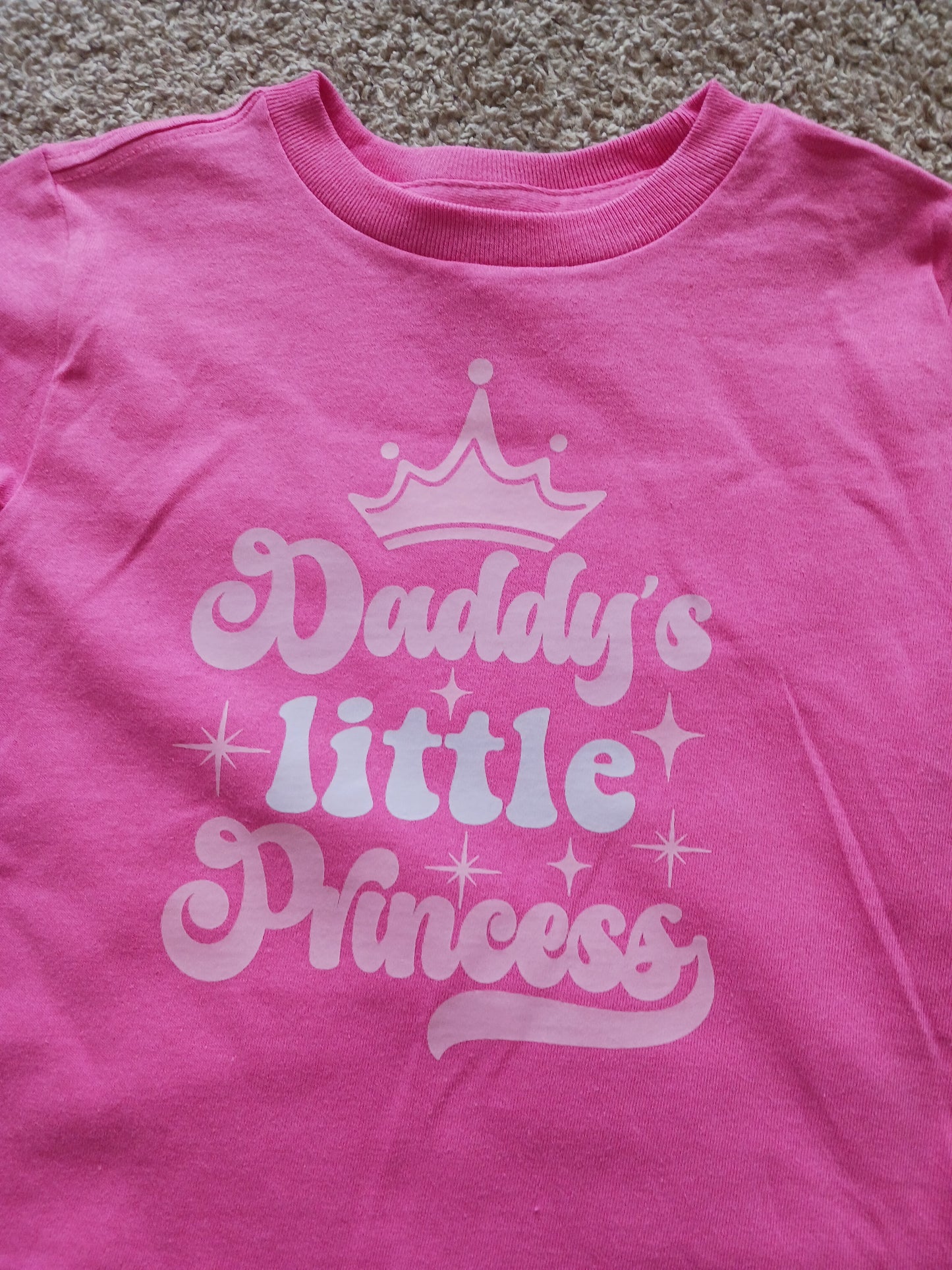 Daddy's little princess tshirt