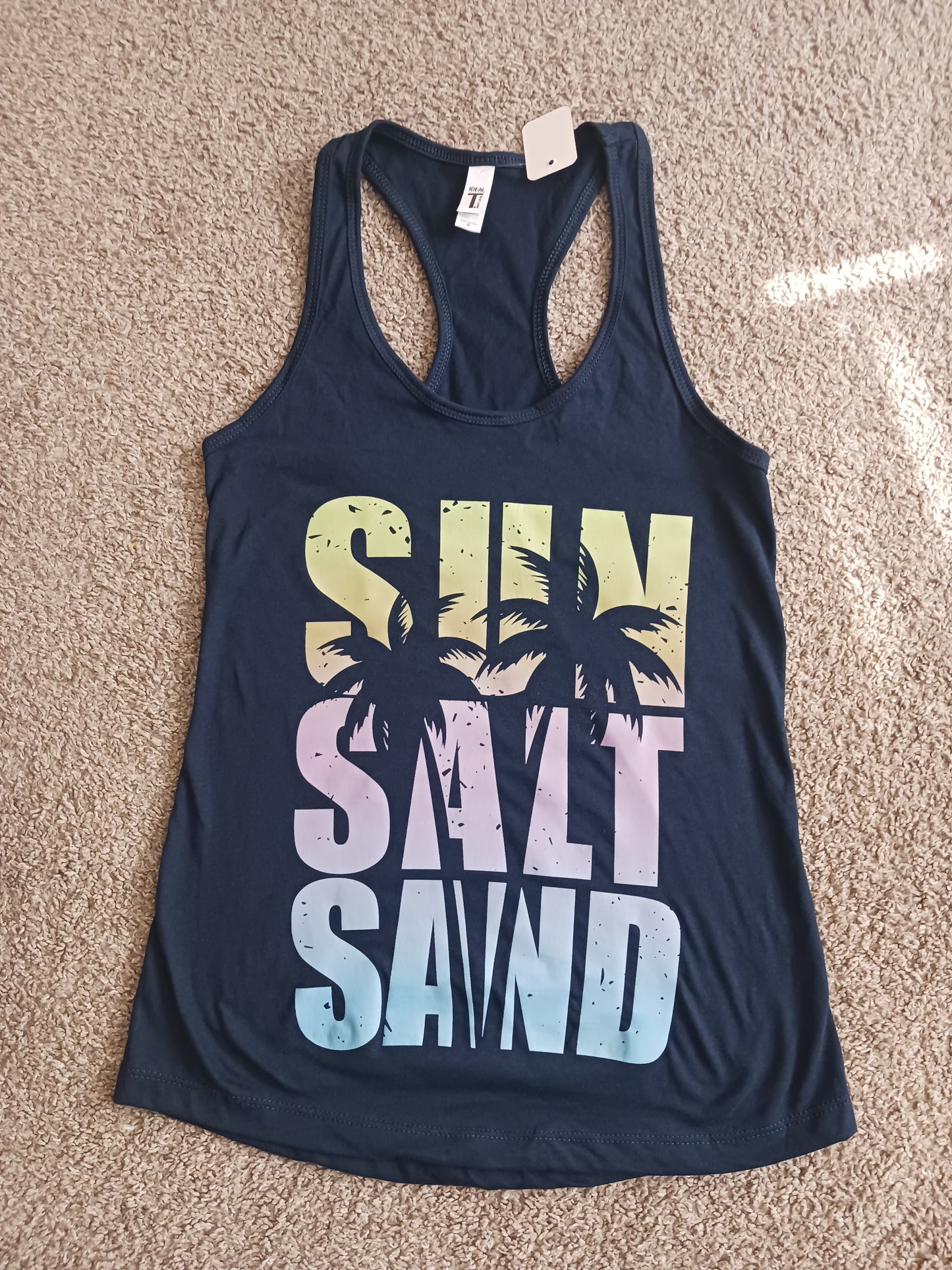 Sun salt sand racerback tank