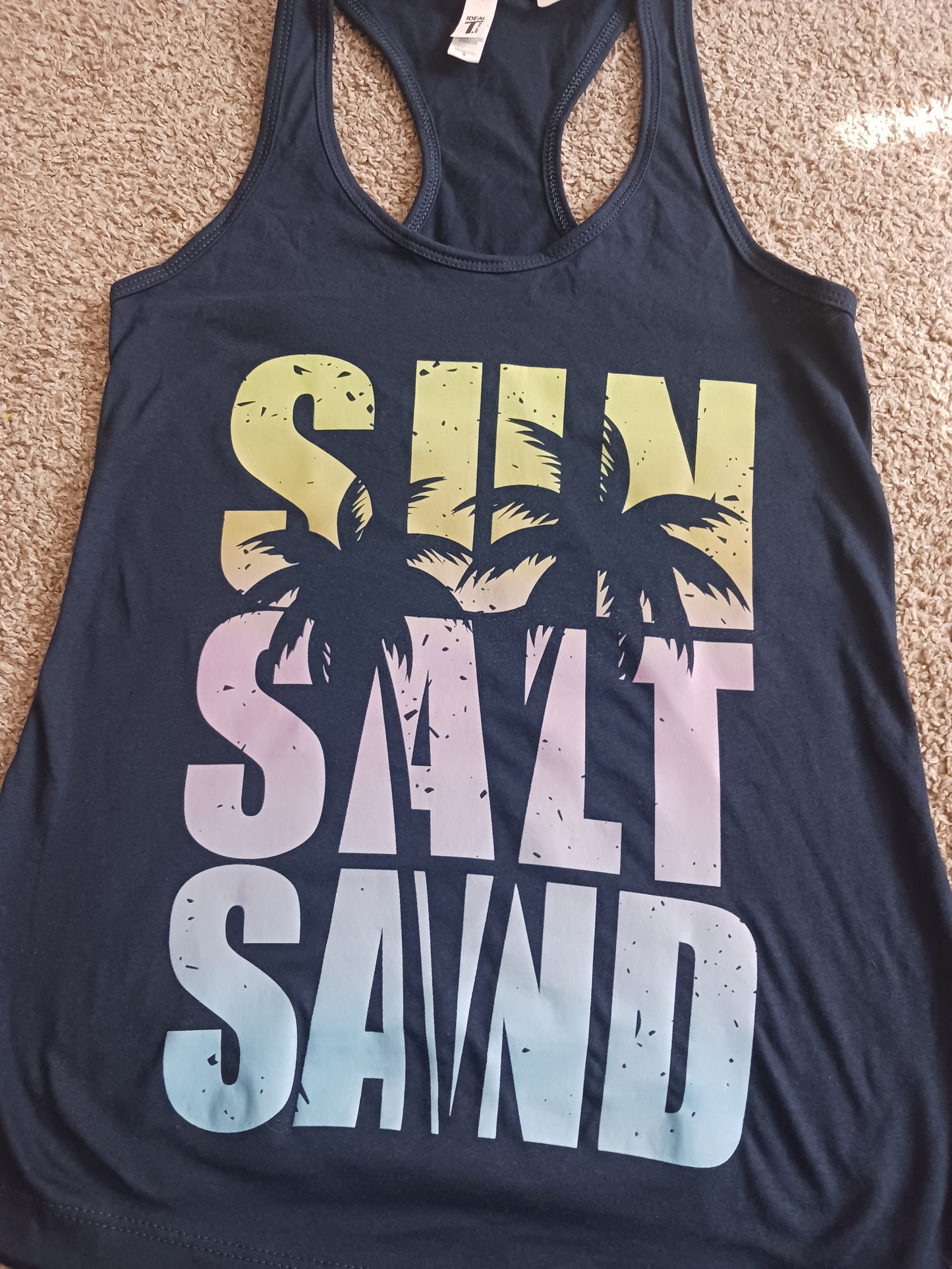 Sun salt sand racerback tank