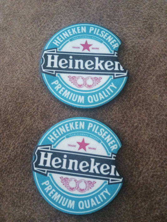 German beer car coasters