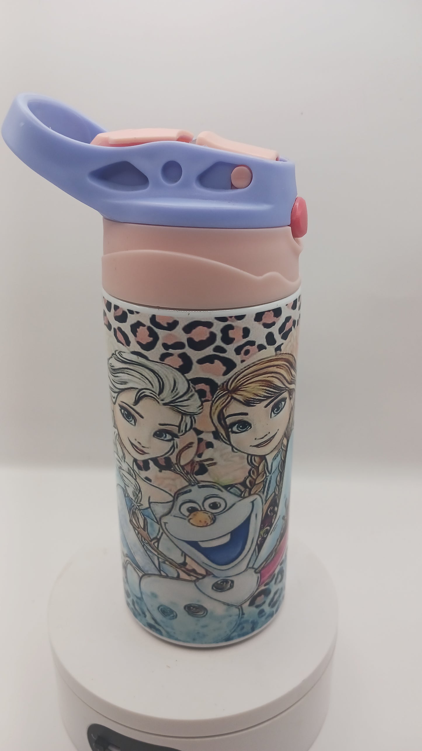 Ice princess kids water bottle