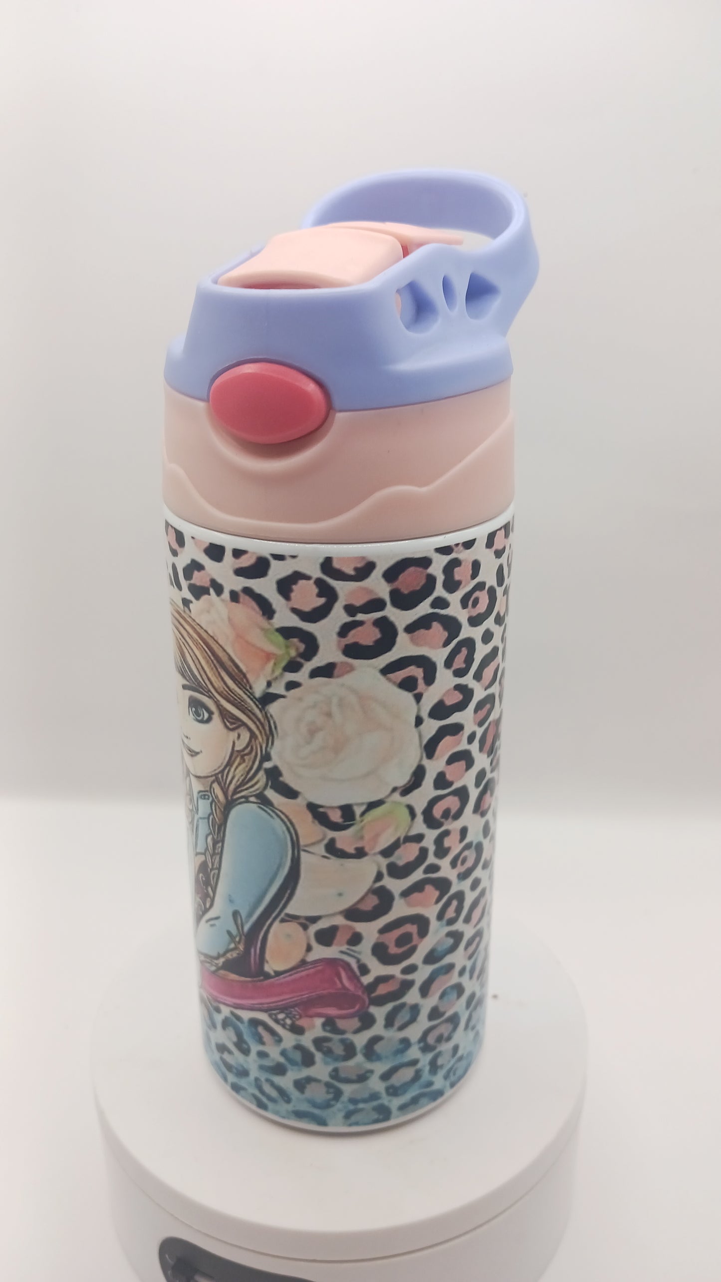 Ice princess kids water bottle