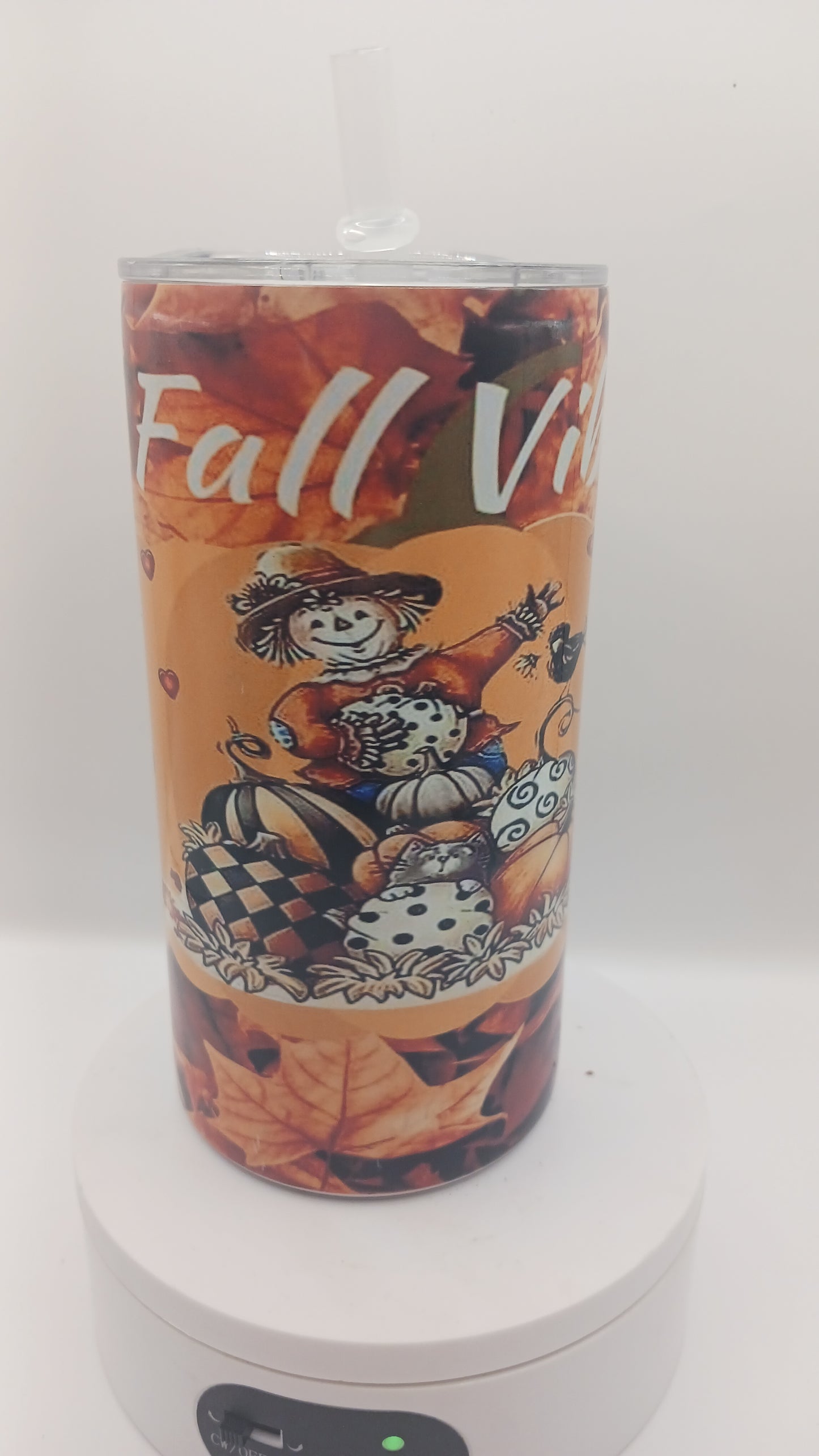 Fall vibes 12 oz tumbler