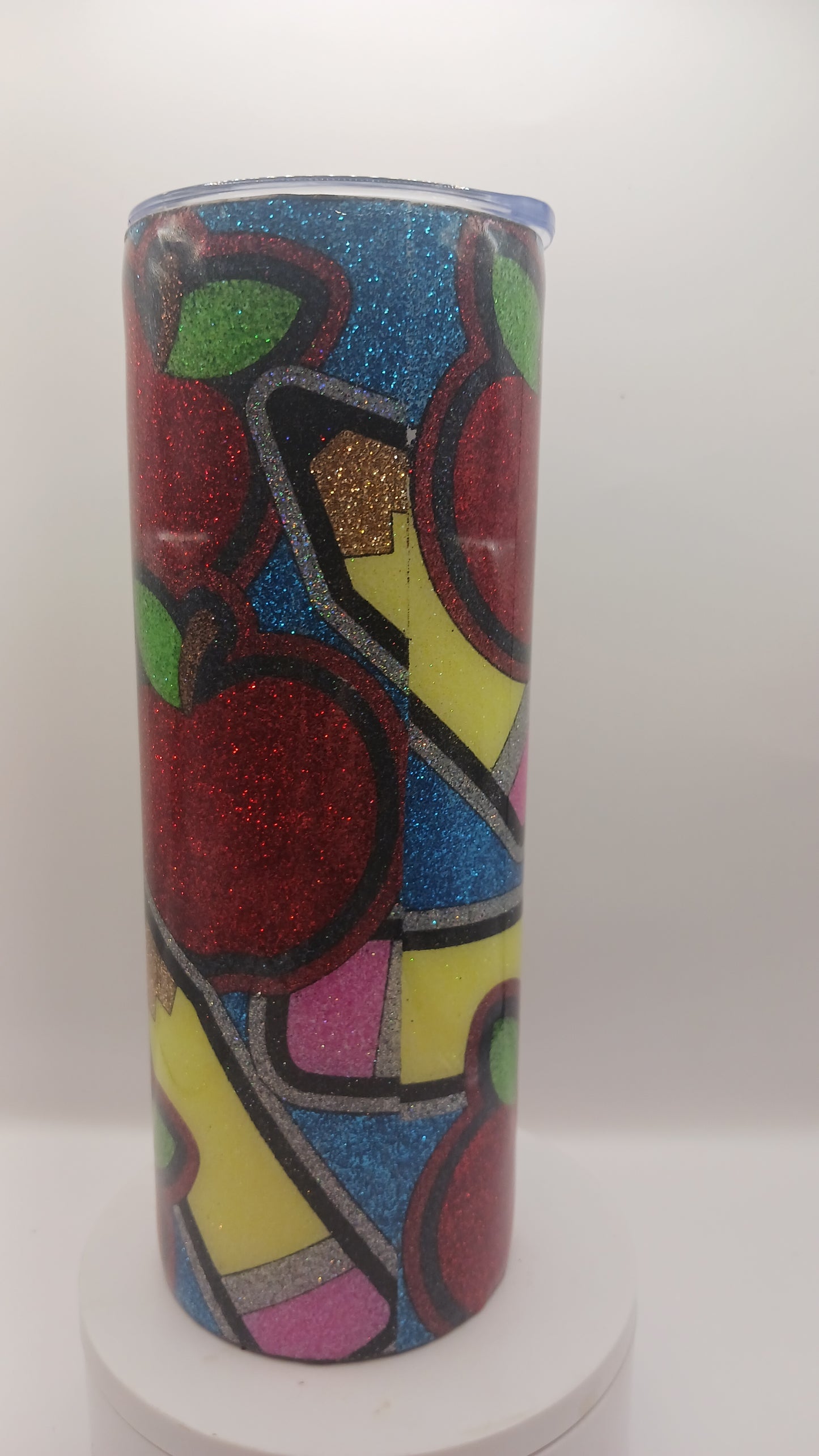 Teacher glitter epoxy 20 oz tumbler