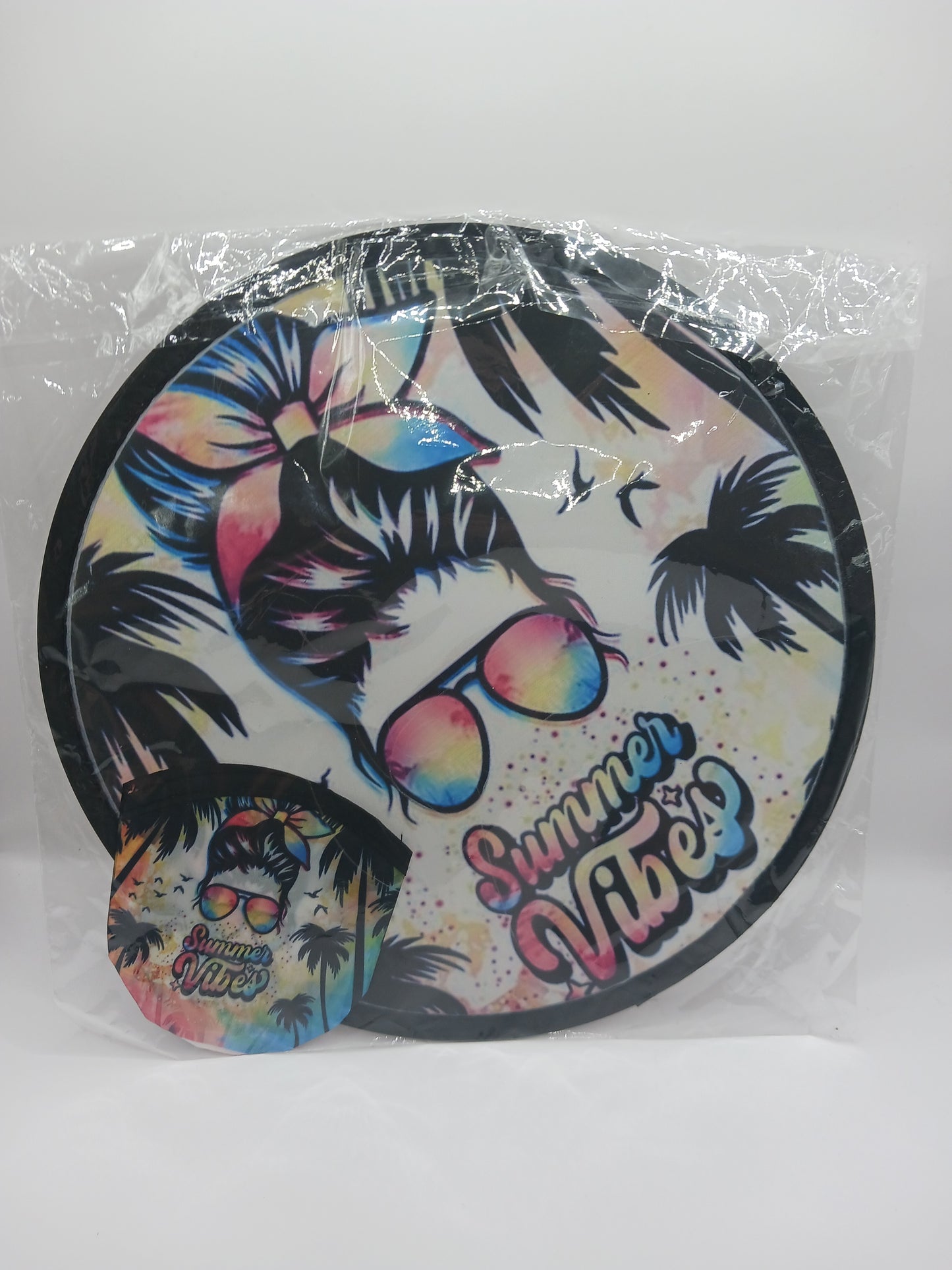 Summer vibes flying disc