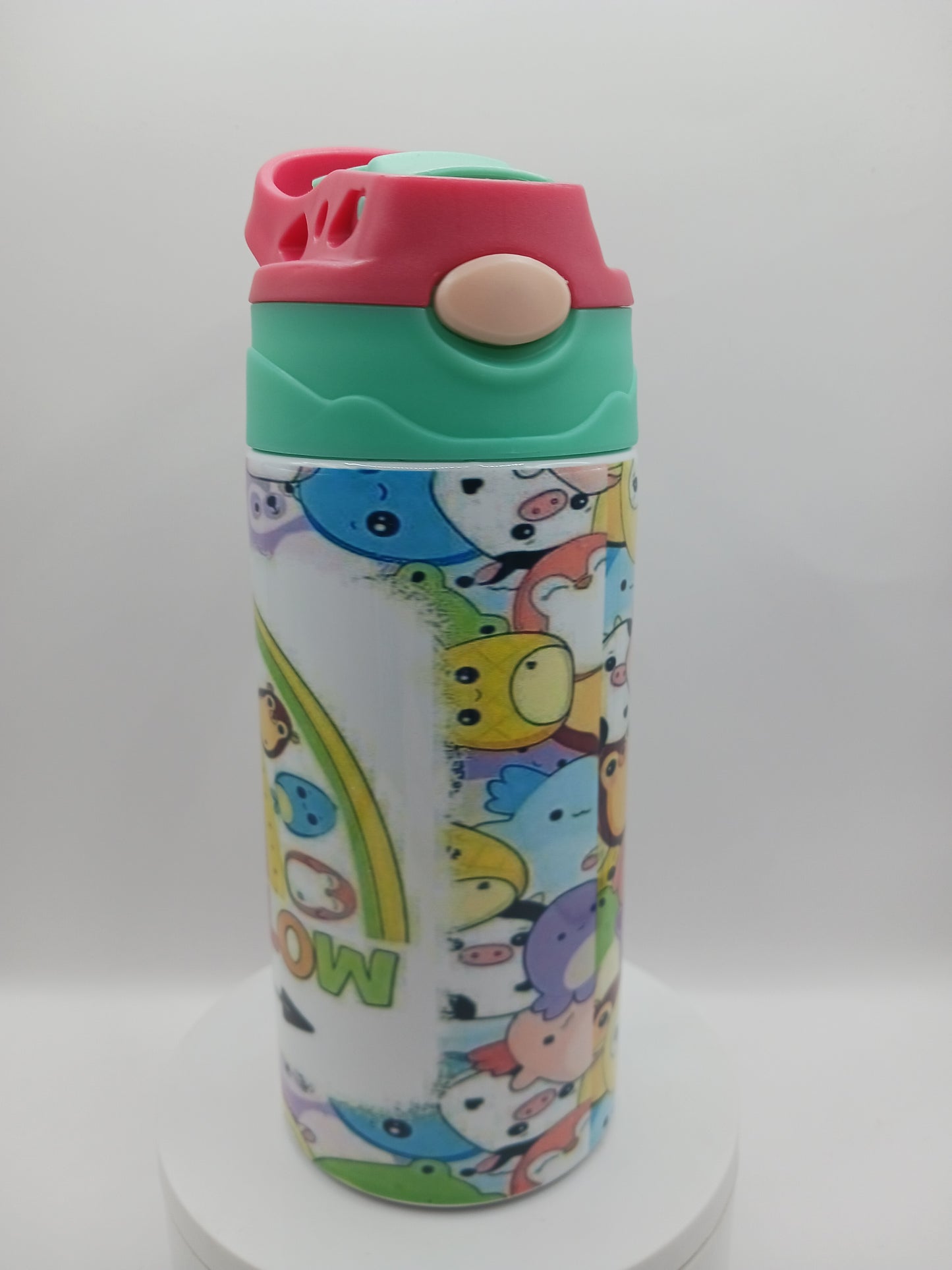 Squishmallow girl kids water bottle