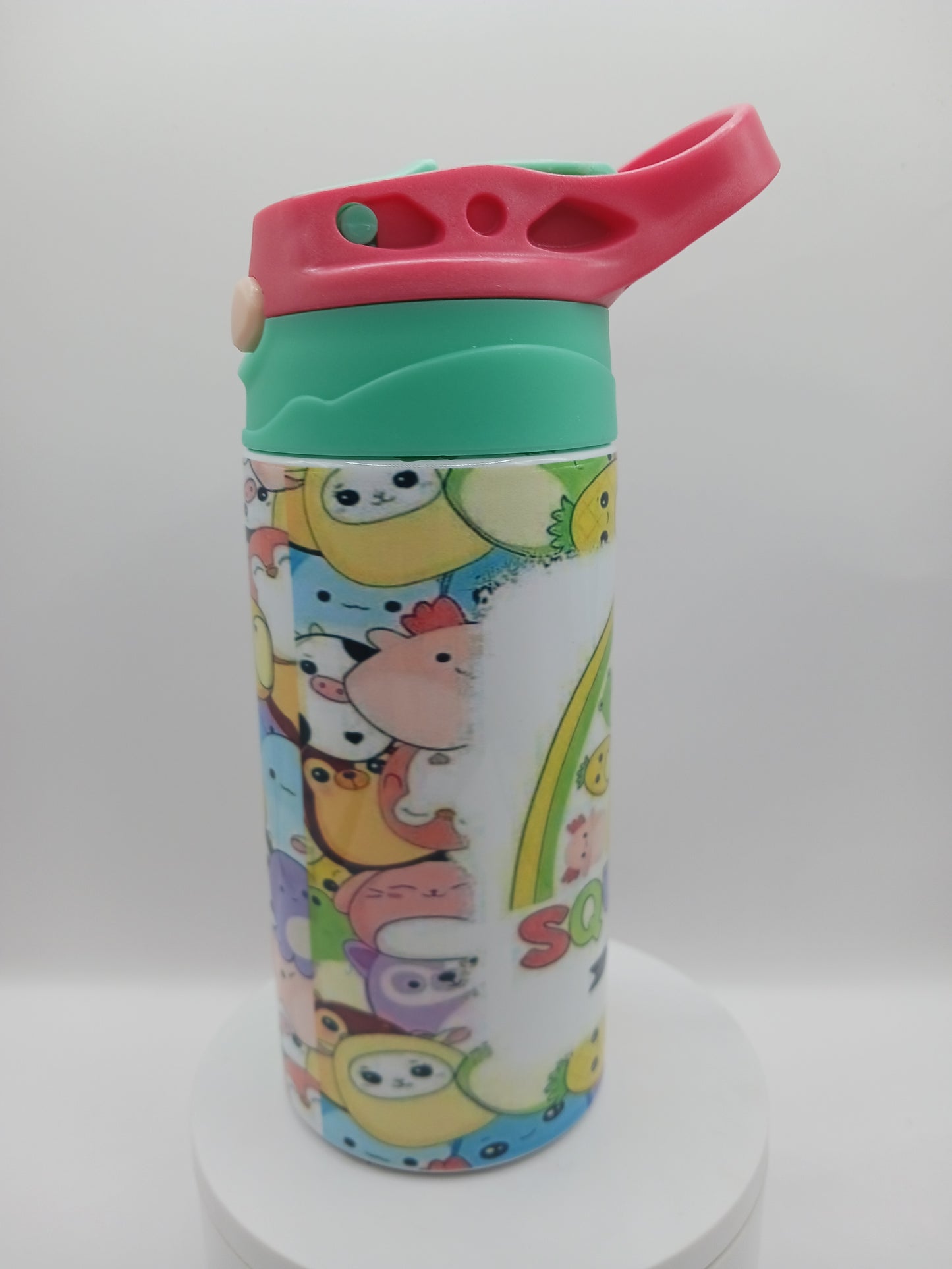 Squishmallow girl kids water bottle