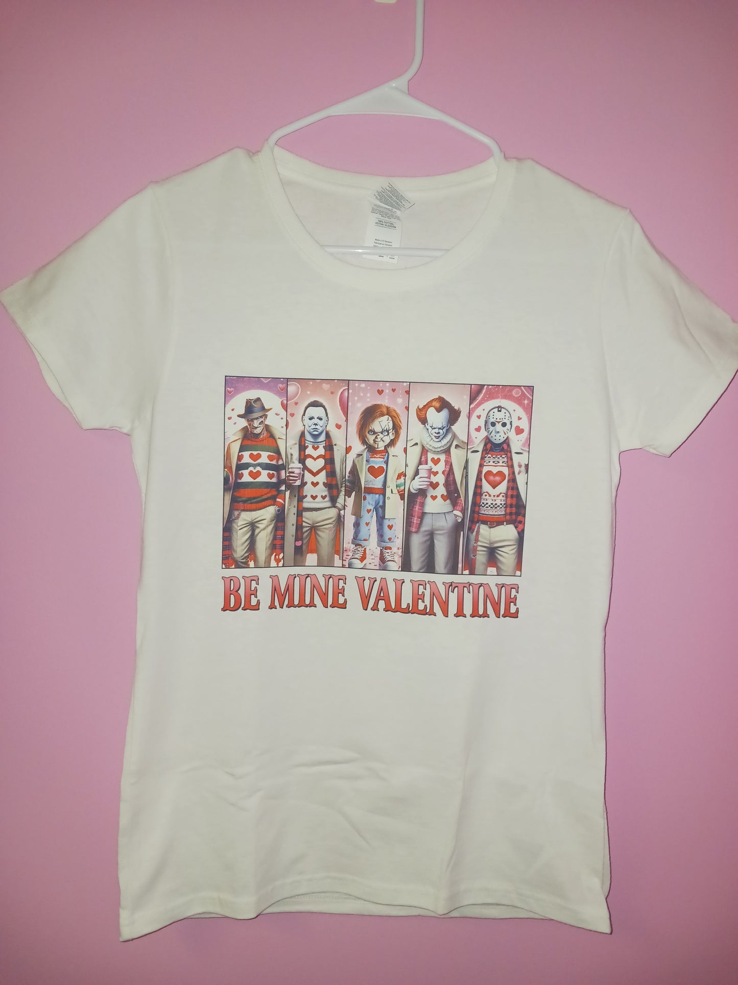 Be mine valentine horror women's T-shirt