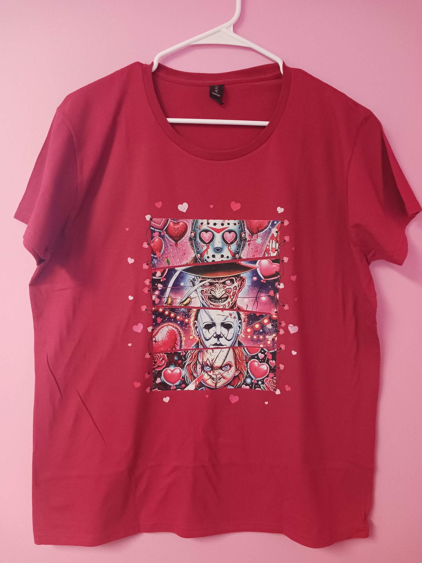 Horror valentine women's T-shirt