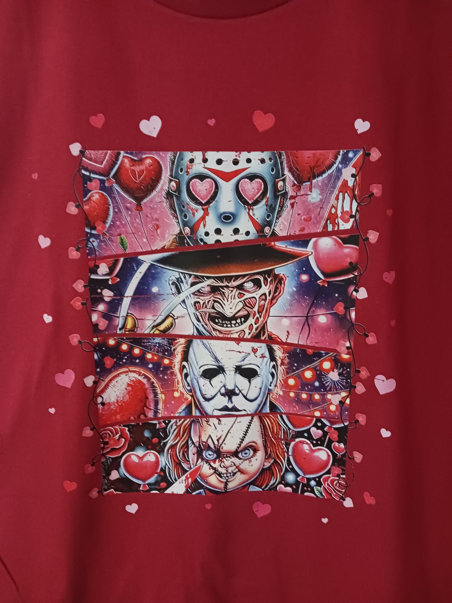 Horror valentine women's T-shirt