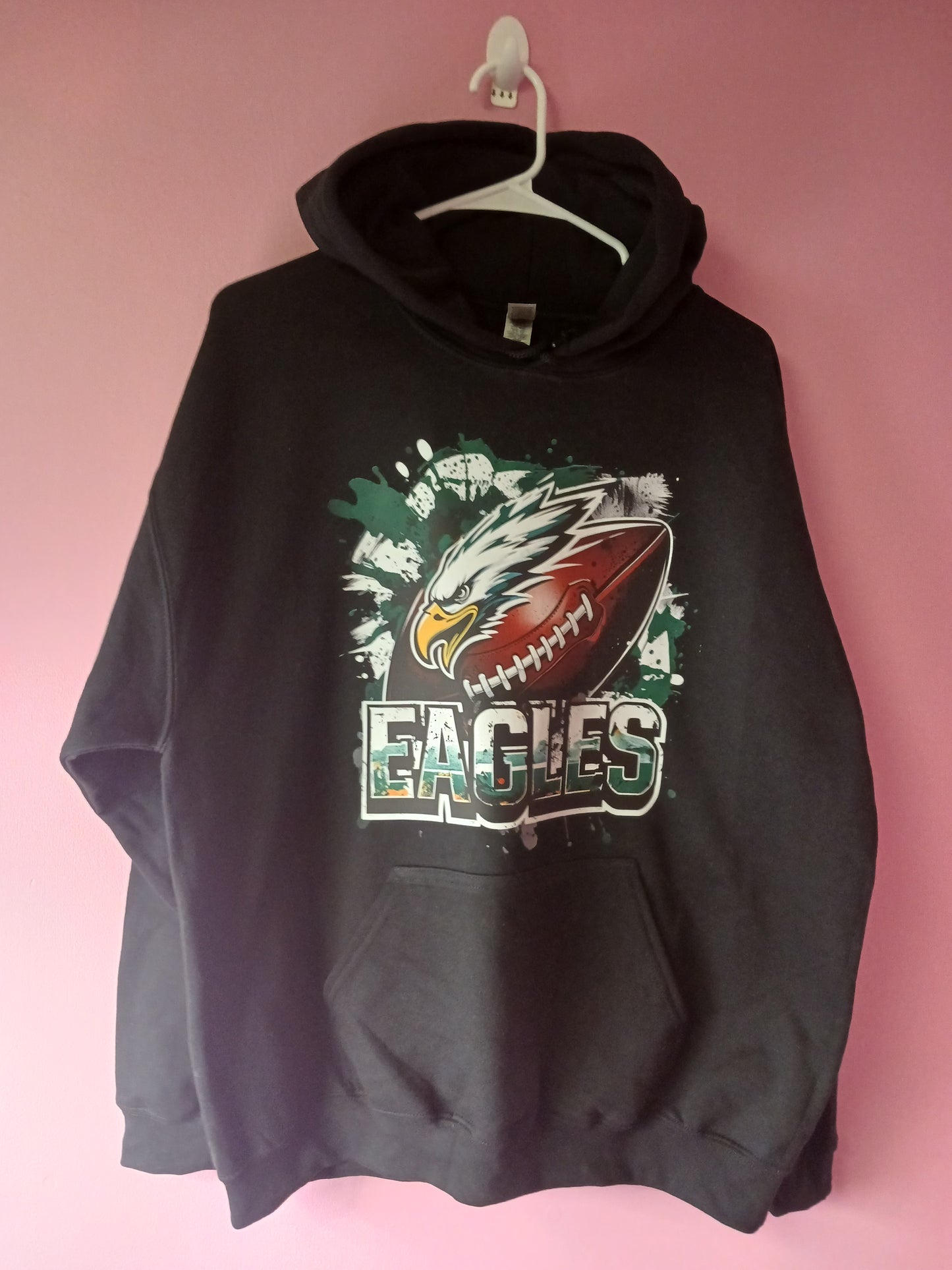 Team bird football hoodie