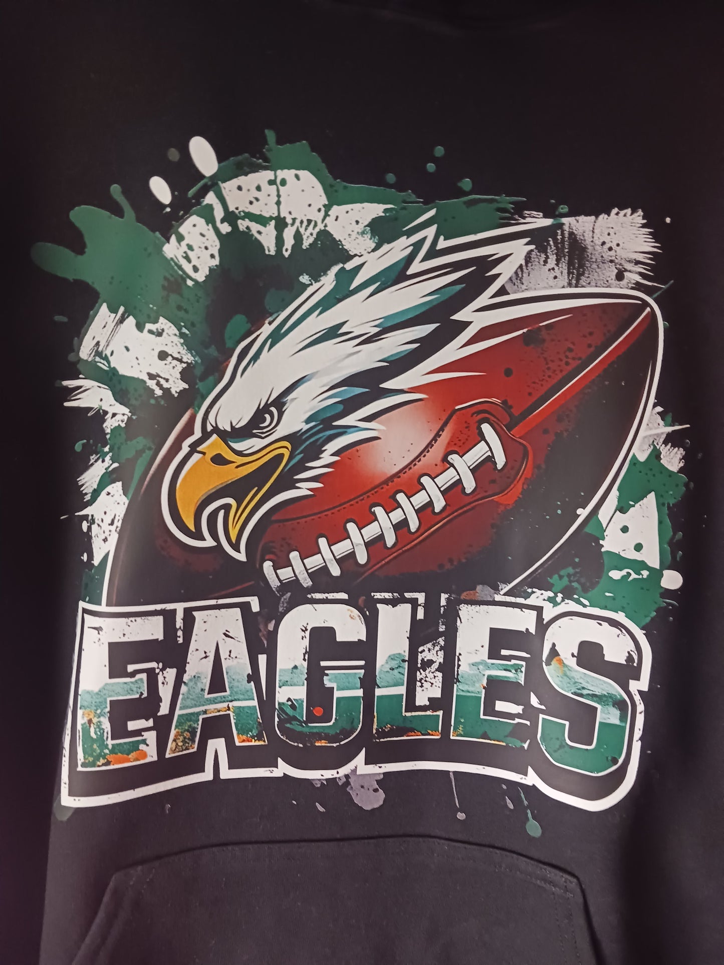 Team bird football hoodie